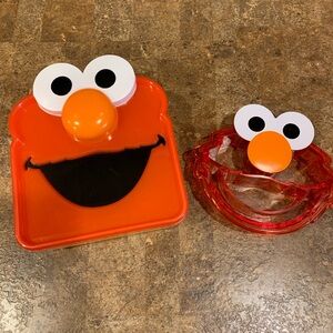 Elmo Sandwich Cutter and Storage Set - Orange